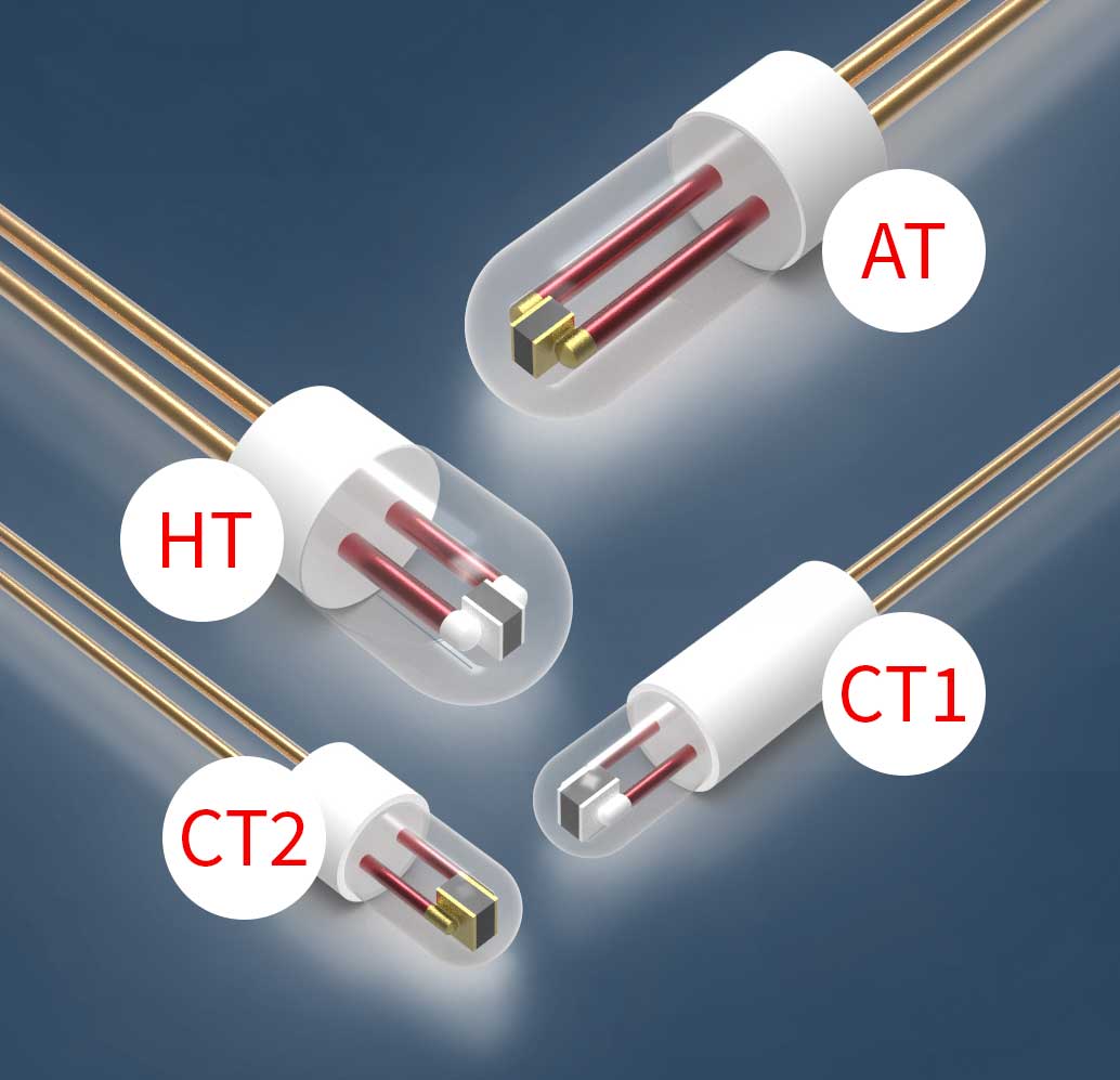 玻璃封装加陶瓷底座NTC热敏电阻